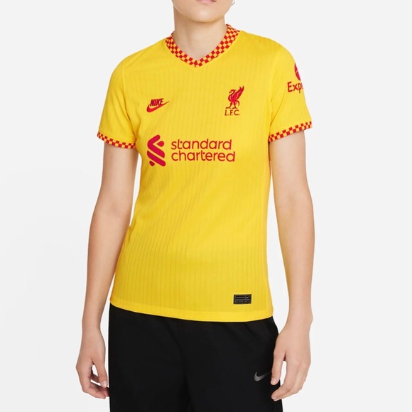NWT Nike Liverpool FC 2021/22 Stadium Third Dri-Fit Soccer Jersey - Picture 1 of 6